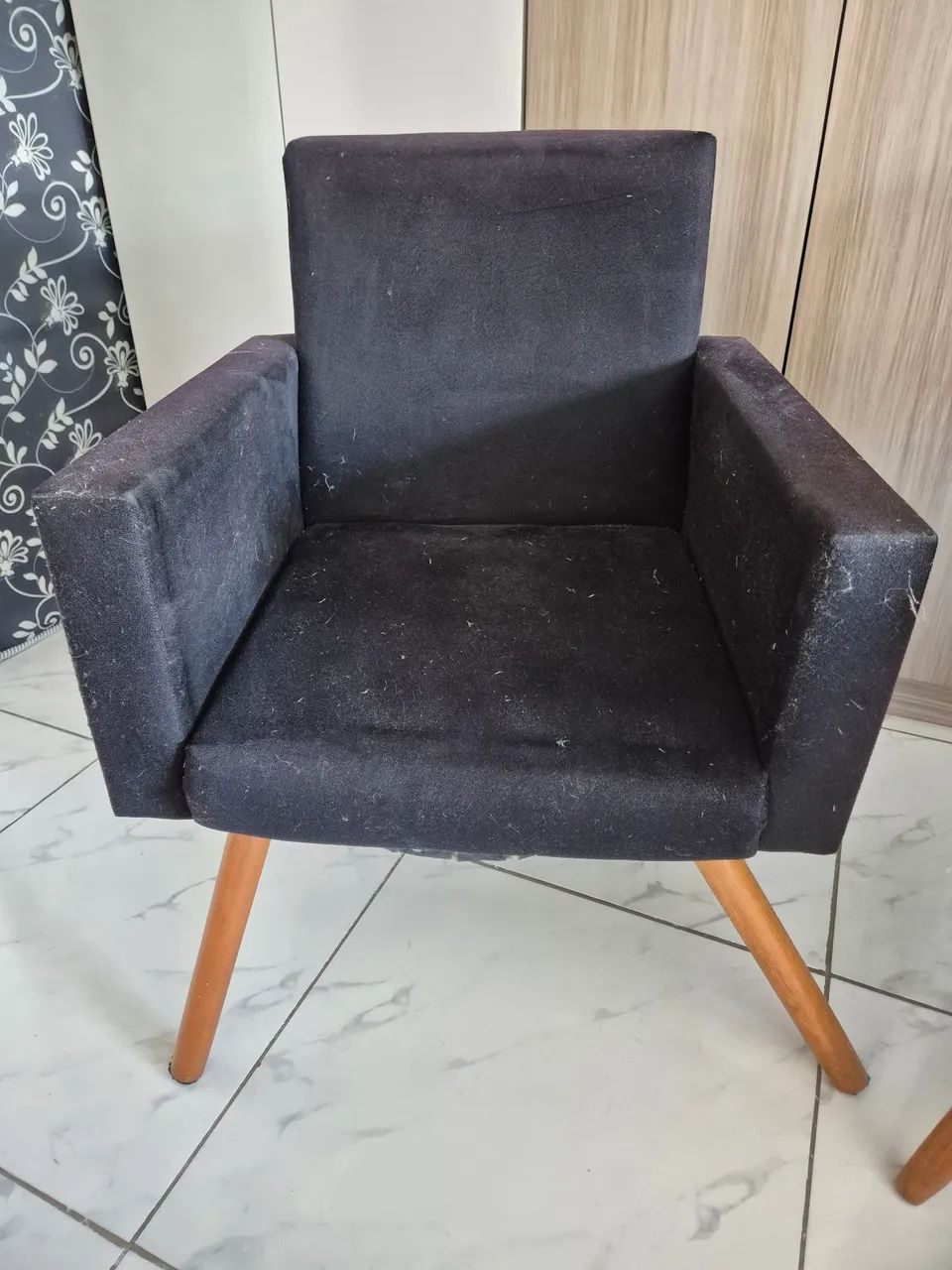 Donation - 2 Armchairs with Footstools (Used - Require Refurbishment)65581375501825122
