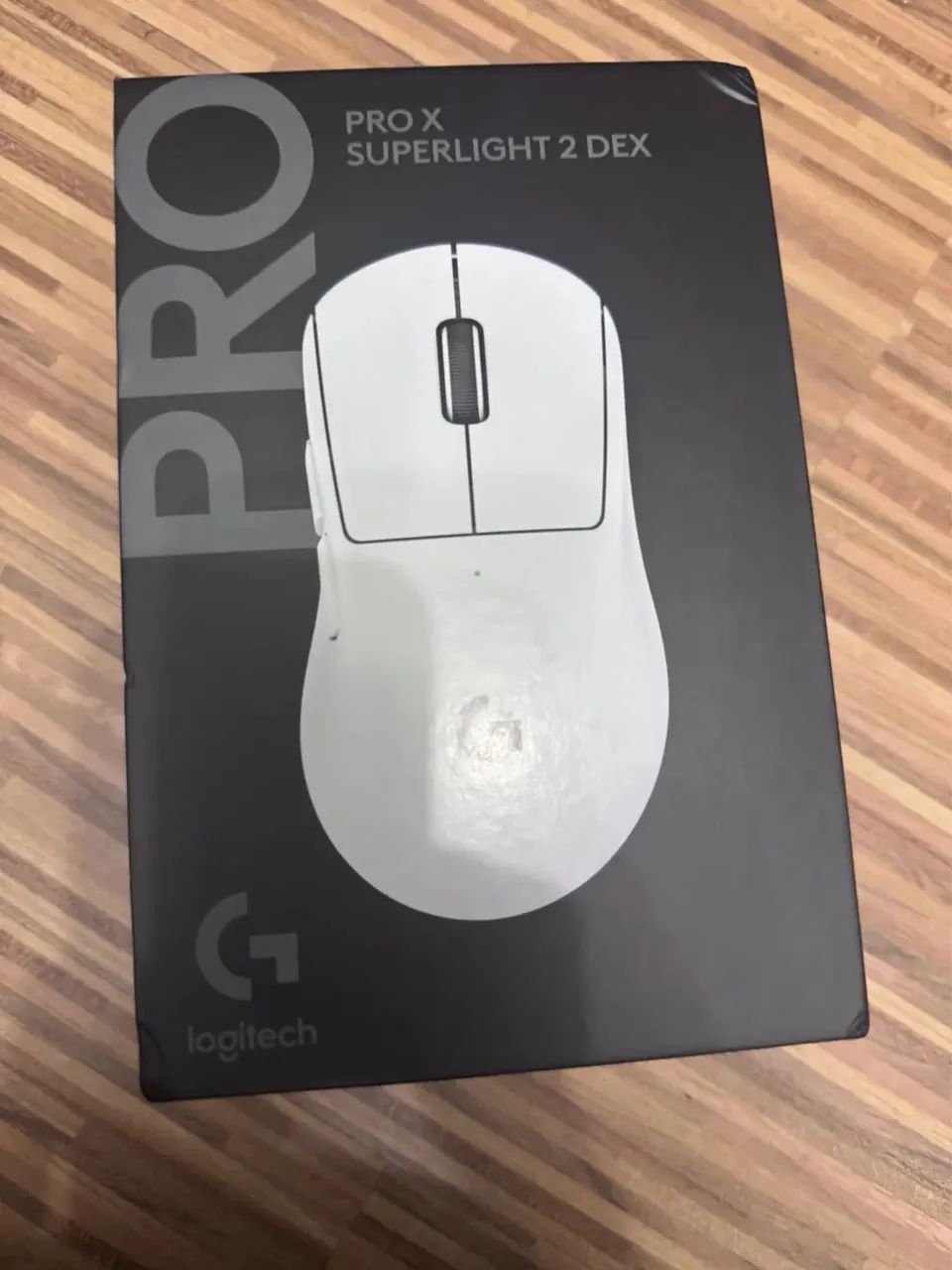 Mouse Gamer Sem Fio Logitech Pro X Superlight 2 DEX Branco - Caixa Original!