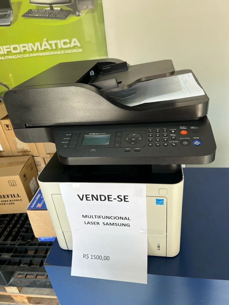 Impressora Samsung ProXpress SL-M4075FR - Foto 2