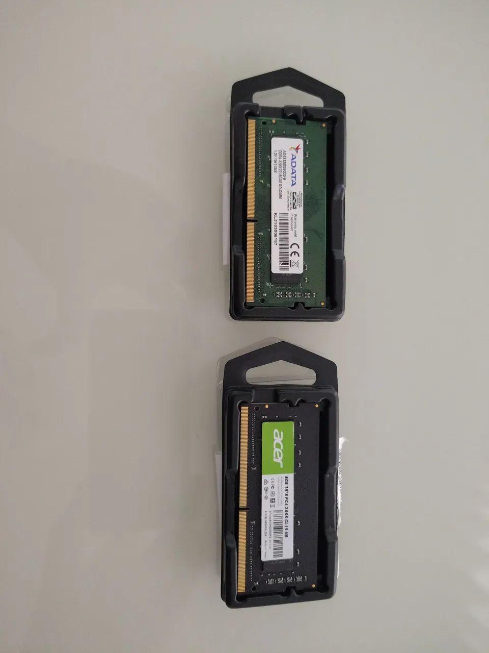 Memoria ddr4 notebook (2x8 2666 e 3200)