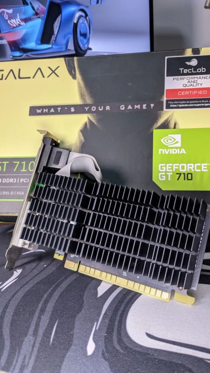 Placa de Vídeo Galax GeForce GT 710, 2GB, DDR3, 64 bits - Foto 2