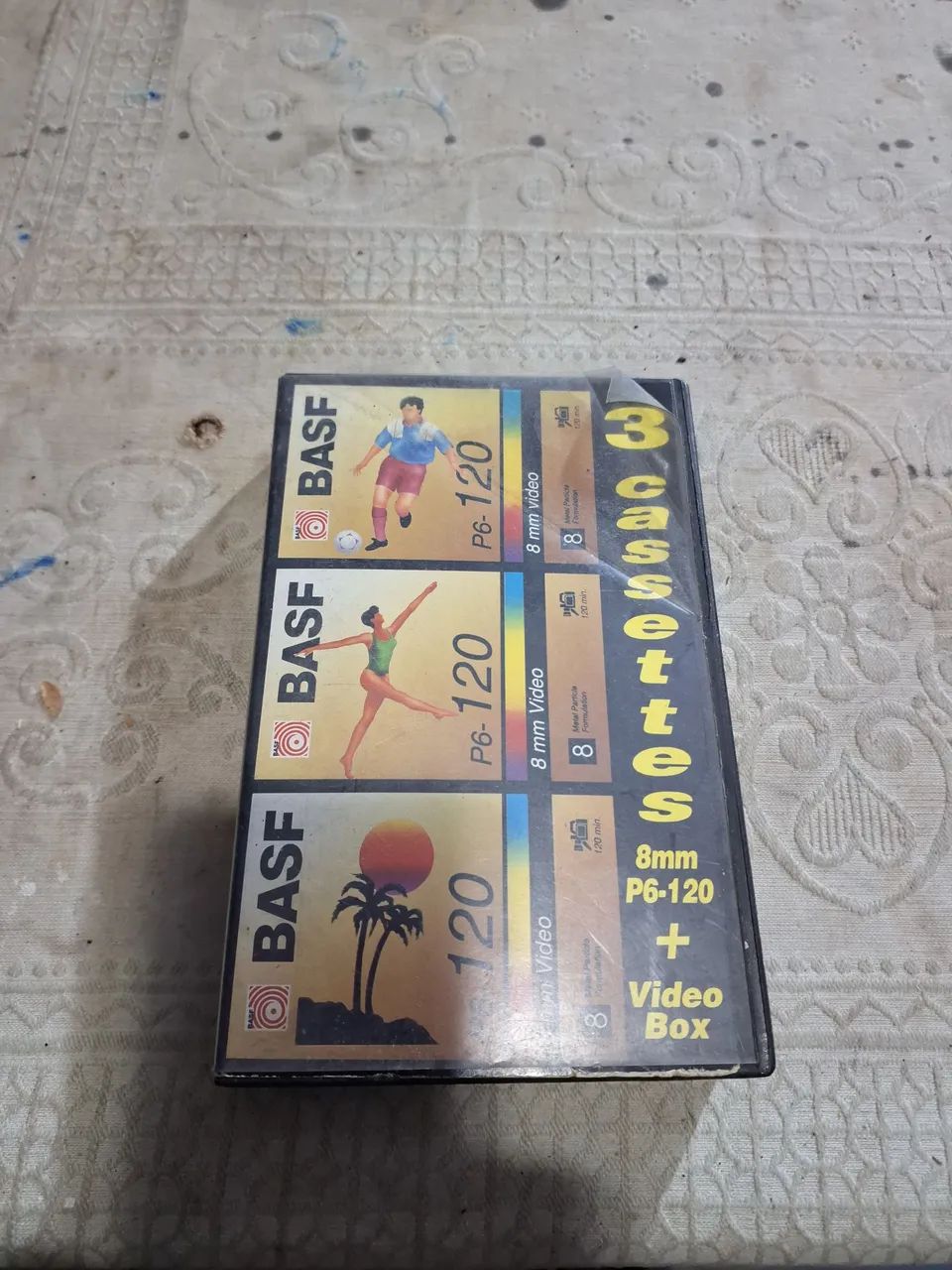 fita k7 basf. 8mm video box  