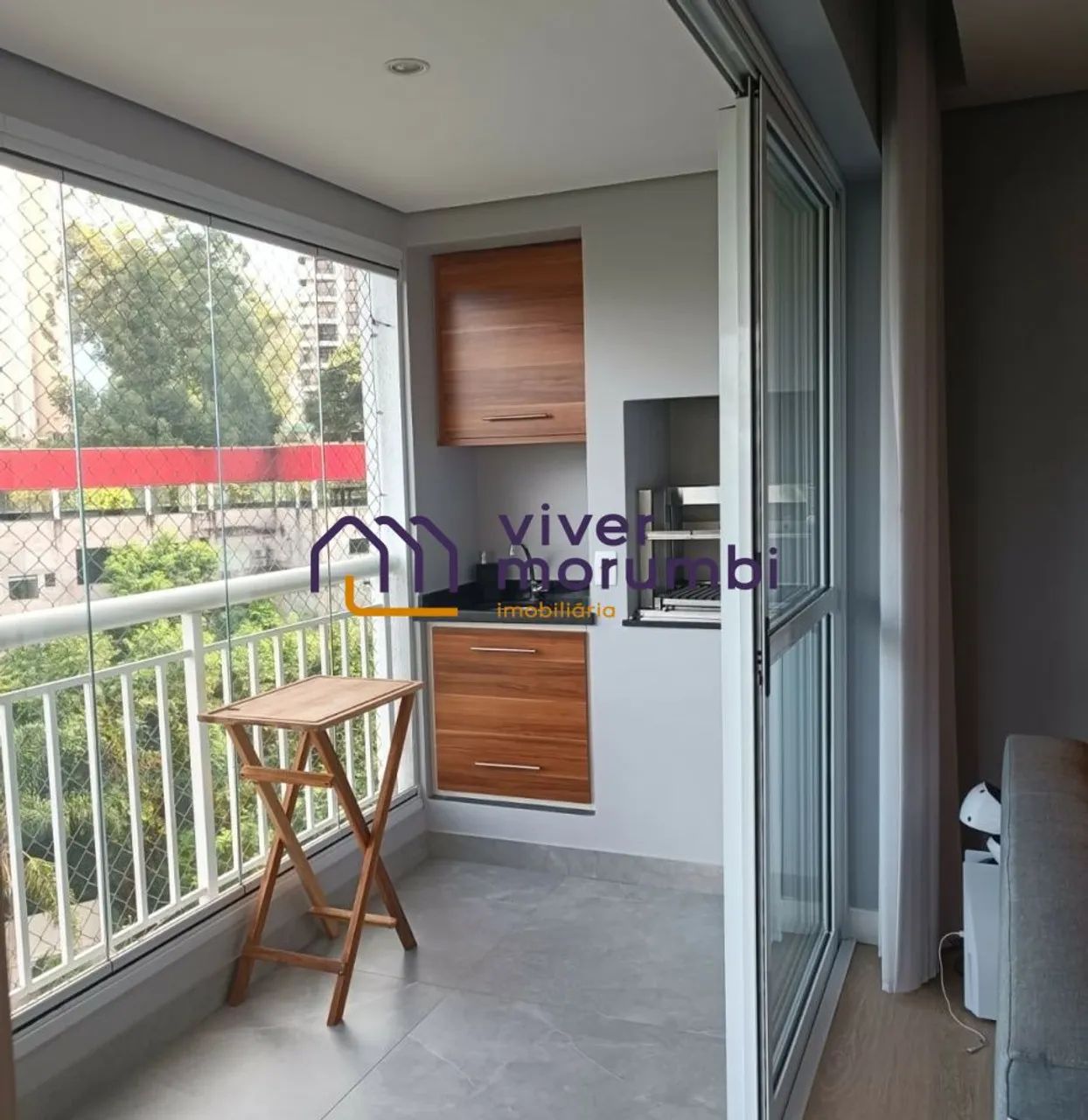Lindo apartamento - churrasqueira na varanda - Foto 5