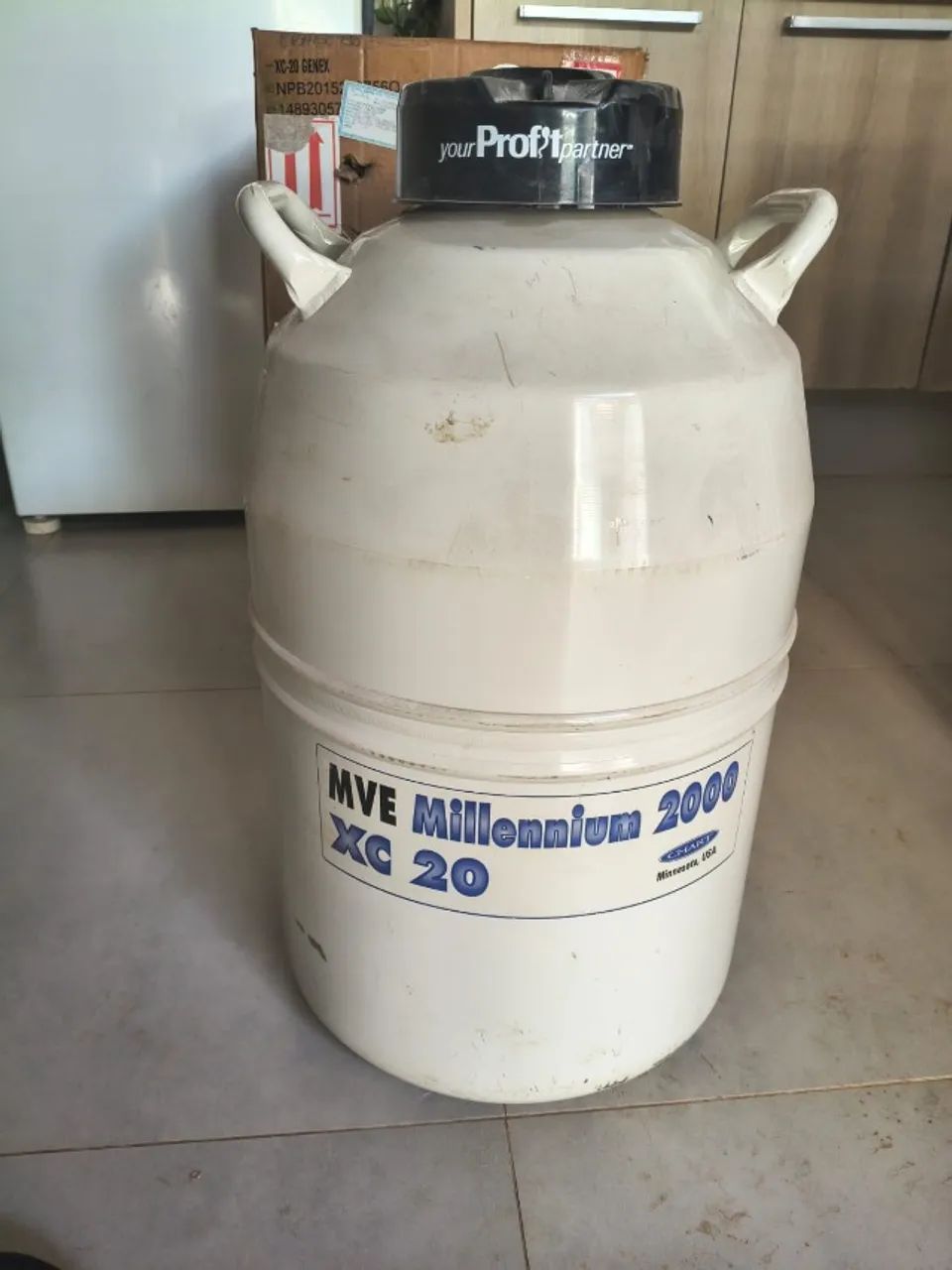Botijão de Nitrogênio