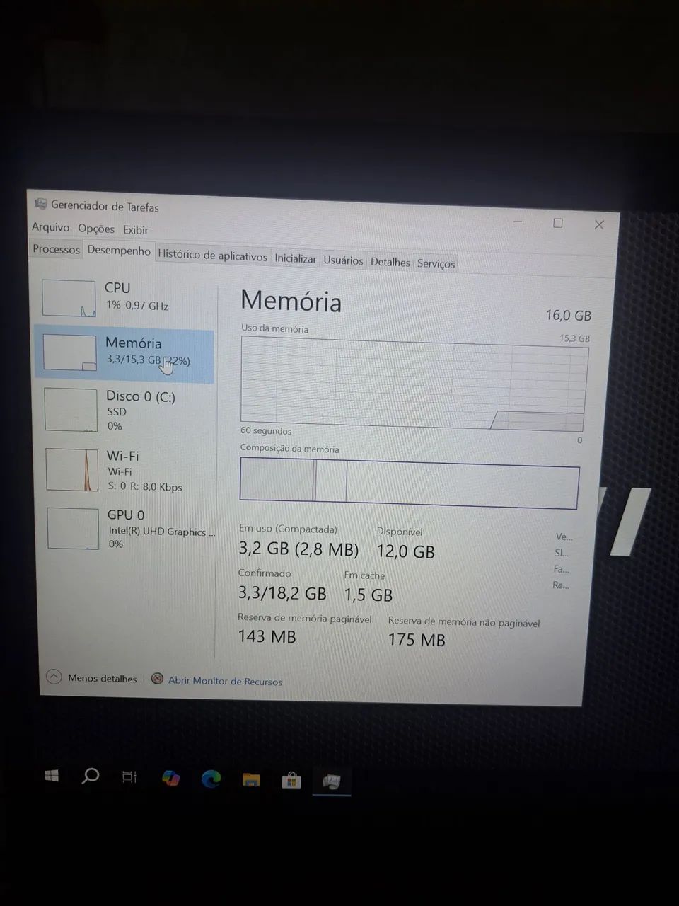 Notebook HP i5, 16 Ram, teclado com iluminação e biometria, parcelo  - Foto 3