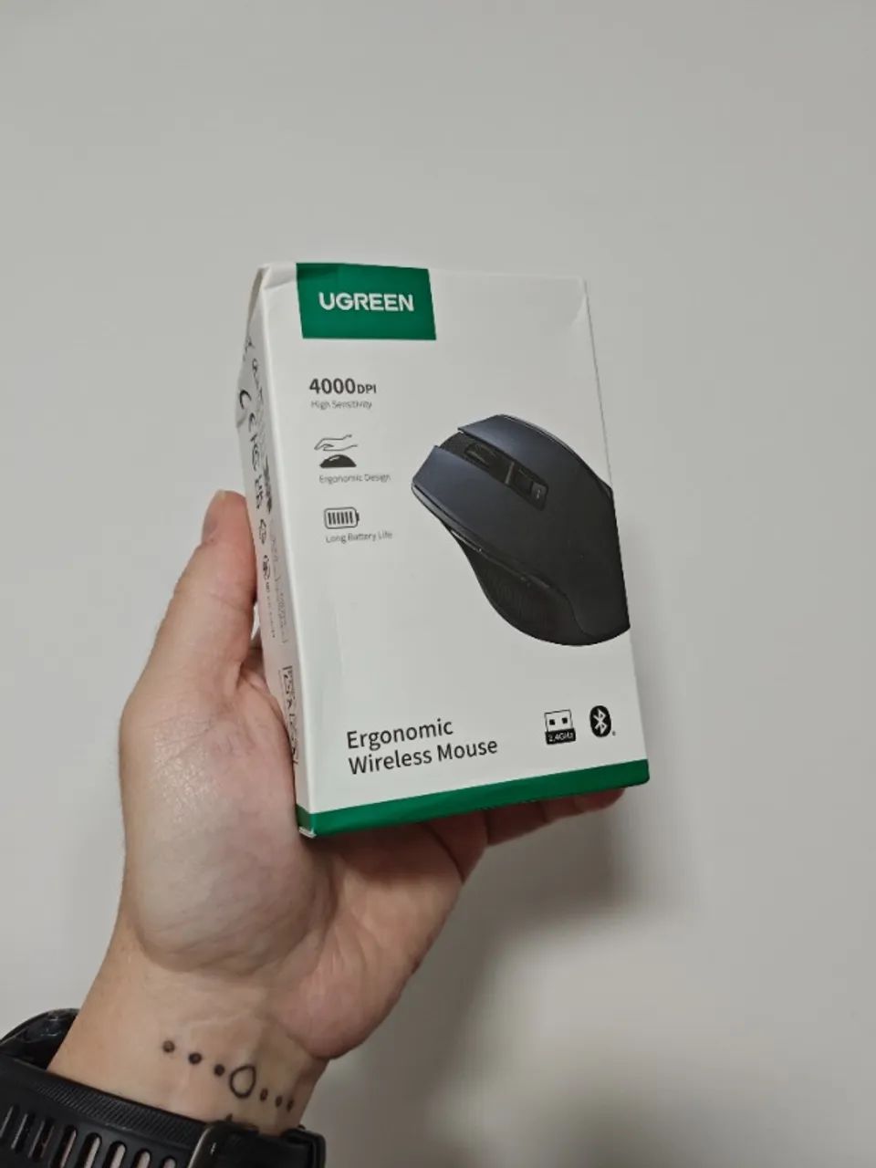 Mouse wireless Ugreen c/ BlueTooth para tablet (novo) - @LJCEletro