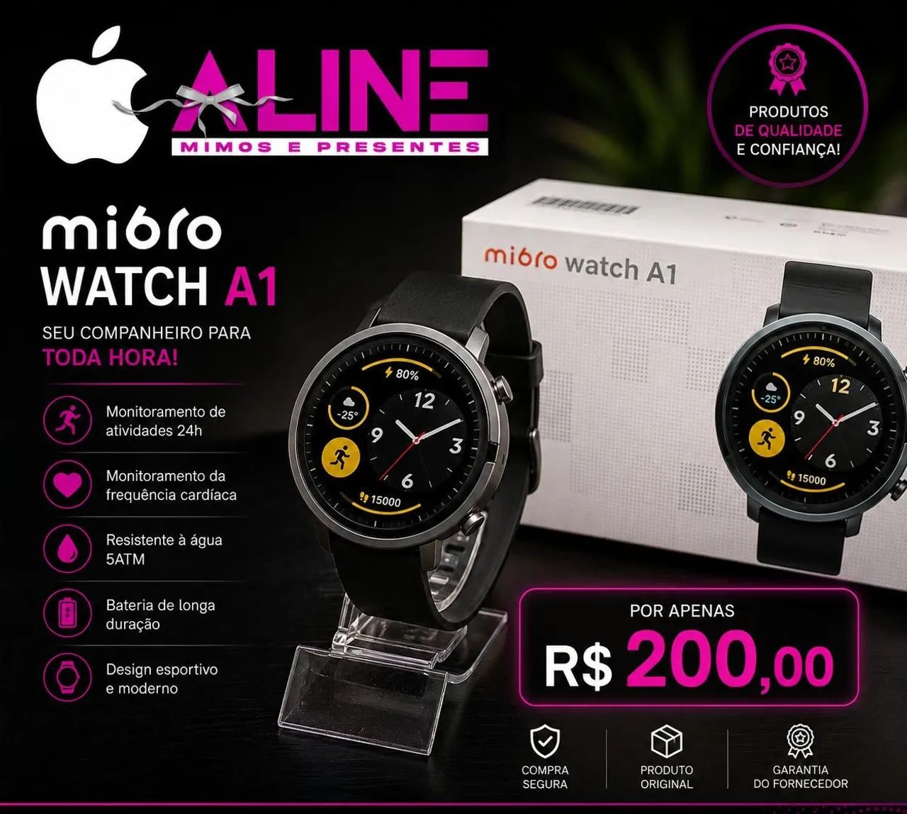 SMARTWATCH MIBRO A1