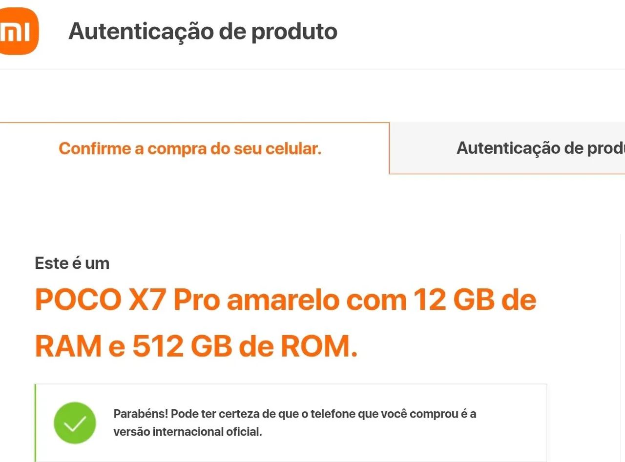 POCO X7 Pro 5G 12GB/512GB Amarelo - Couro - Com Caixa - Foto 4