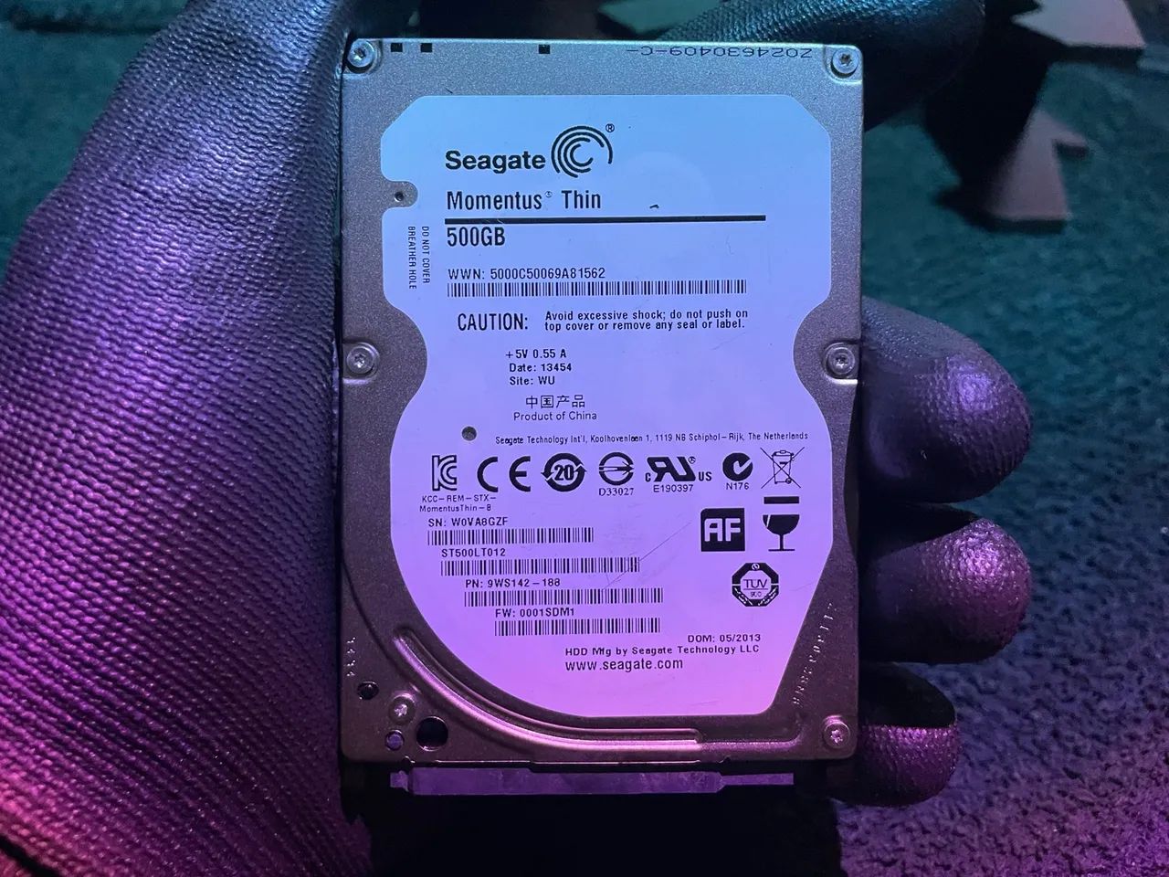 HD Notebook 500gb (Seagate)