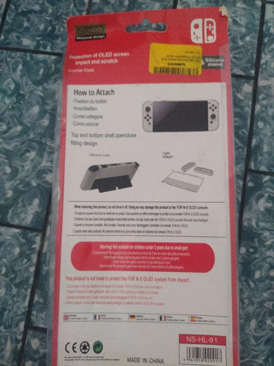 Capa para Nintendo switch oled - Foto 4