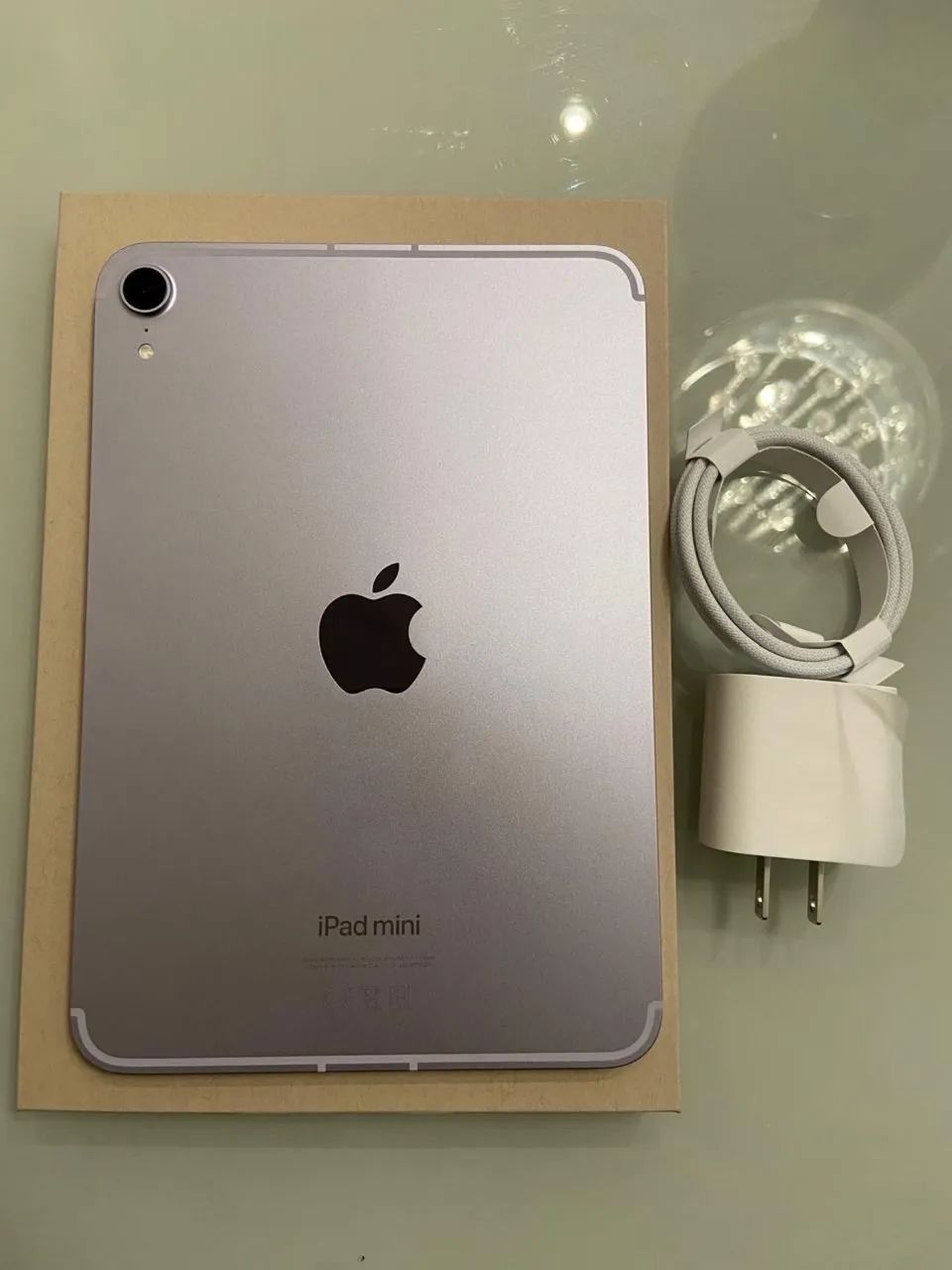 iPad Mini A17 Pro Wi-fi + Cellular 8.3 E- sim 512gb Roxo 8gb - Foto 2