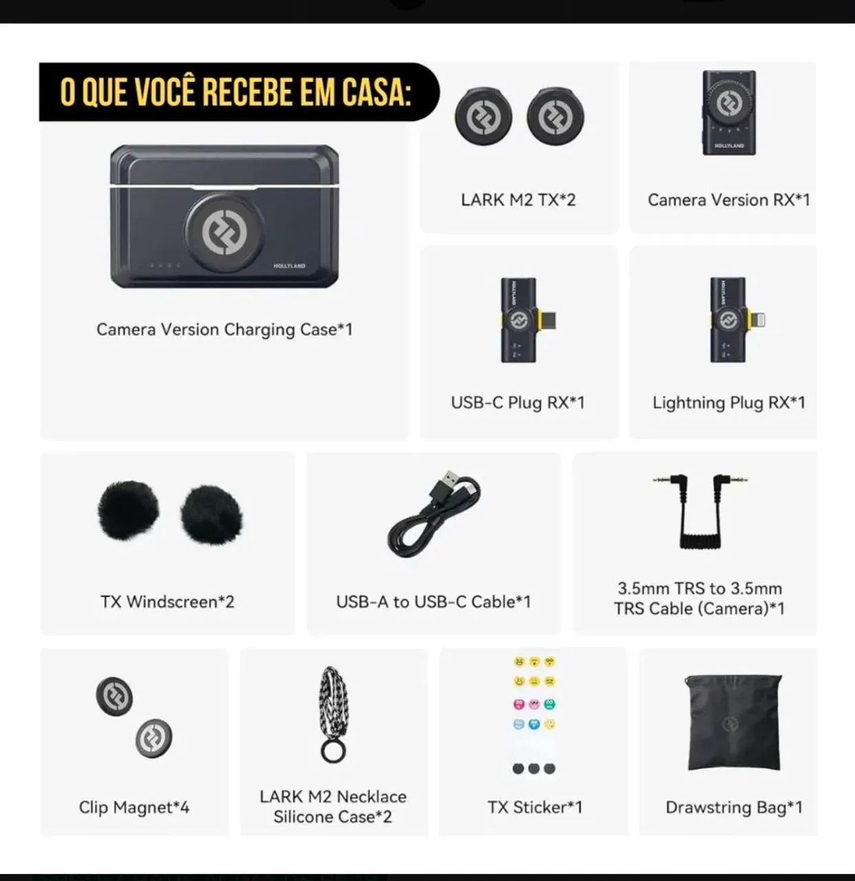 Microfone sem fio - Foto 3