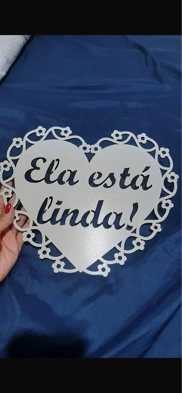 Plaquinha e cesta florista  - Foto 4