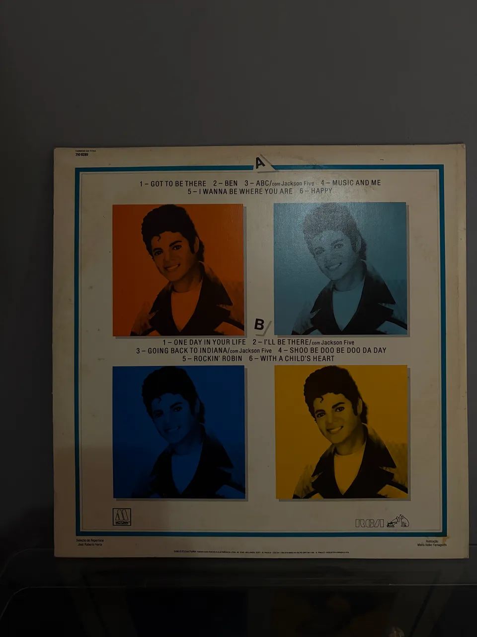 Vinil Michael Jackson - Music and Me  - Foto 2