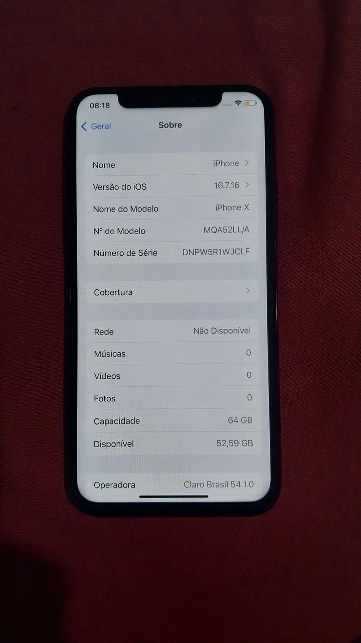 Vendo iPhone xs 64gb - Celulares e Smartphones - Centro-Norte