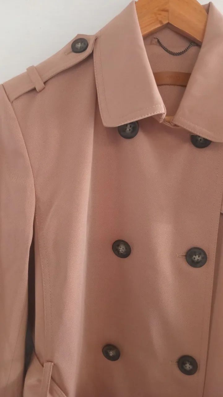 Casaco Trench coat Amaro 42 - Foto 4