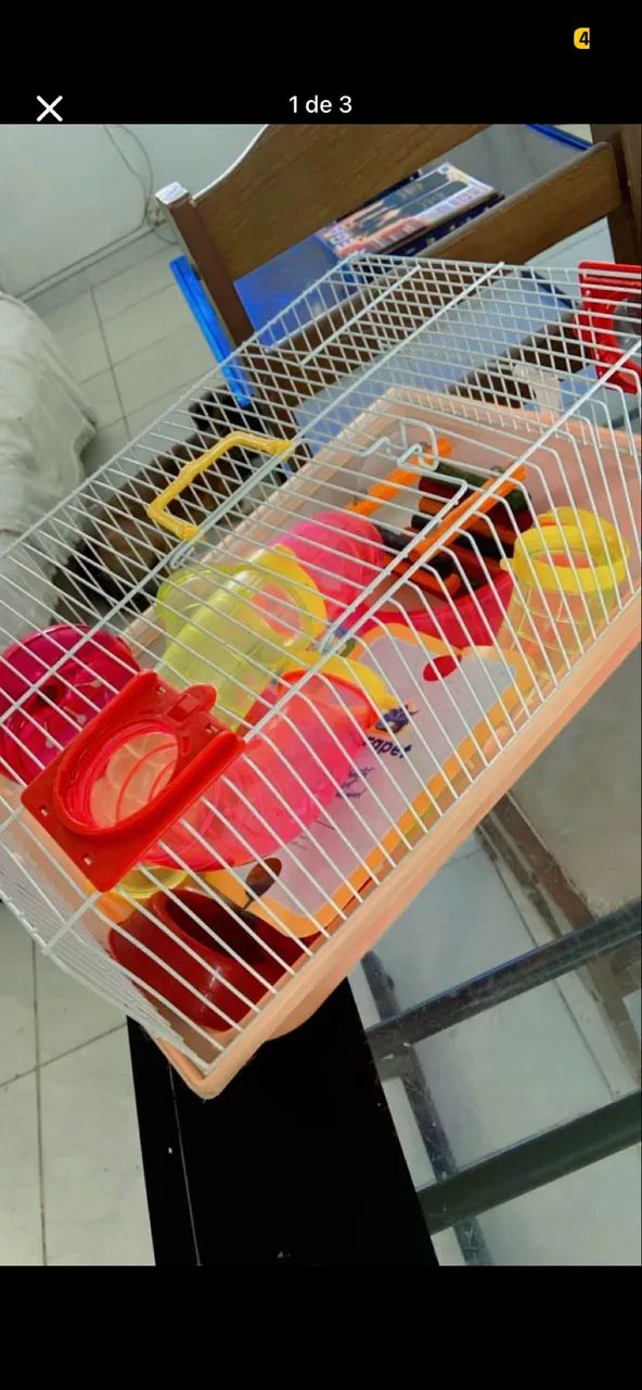 Gaiola de HAMSTER 