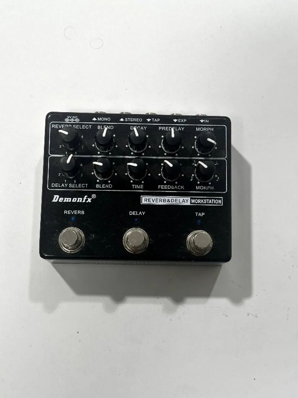 Pedal Demonfx RDW Reverb Delay Workstation - Estado de Novo