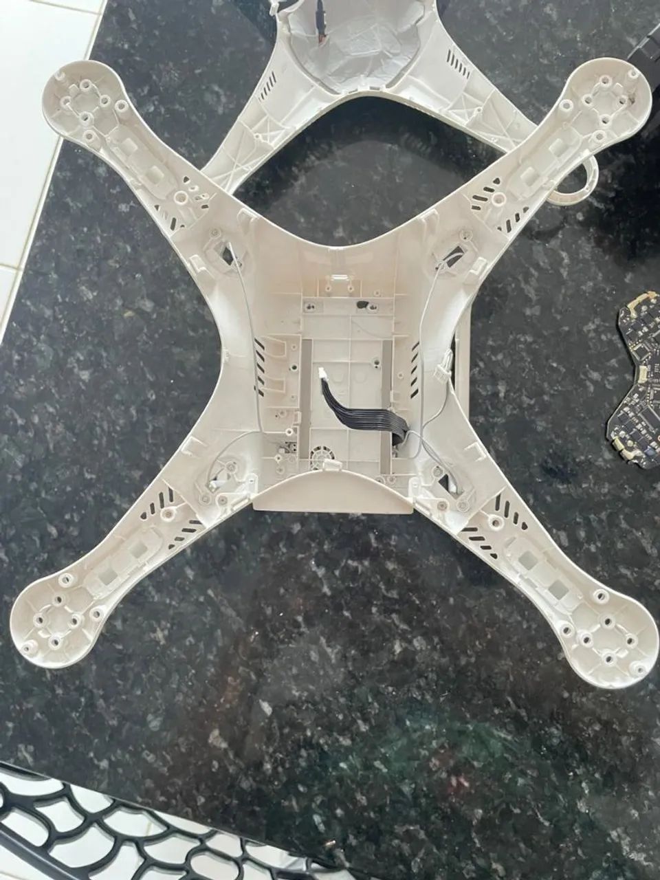 Carcaça/Shell Dji Phantom 3 profissional branca - Foto 4