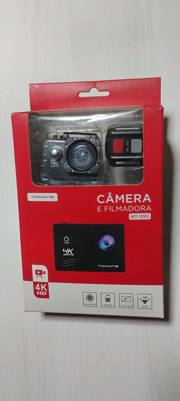 Câmera de ação Tomate, tipo Go Pro
