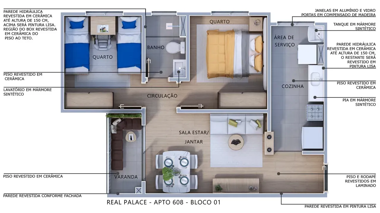 PLANTA 44m²