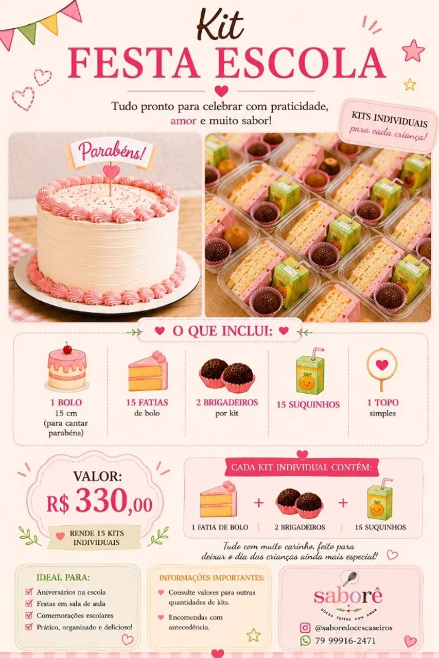 Bolos e Doces Artesanais | Encomendas para Festas e Eventos - Foto 2