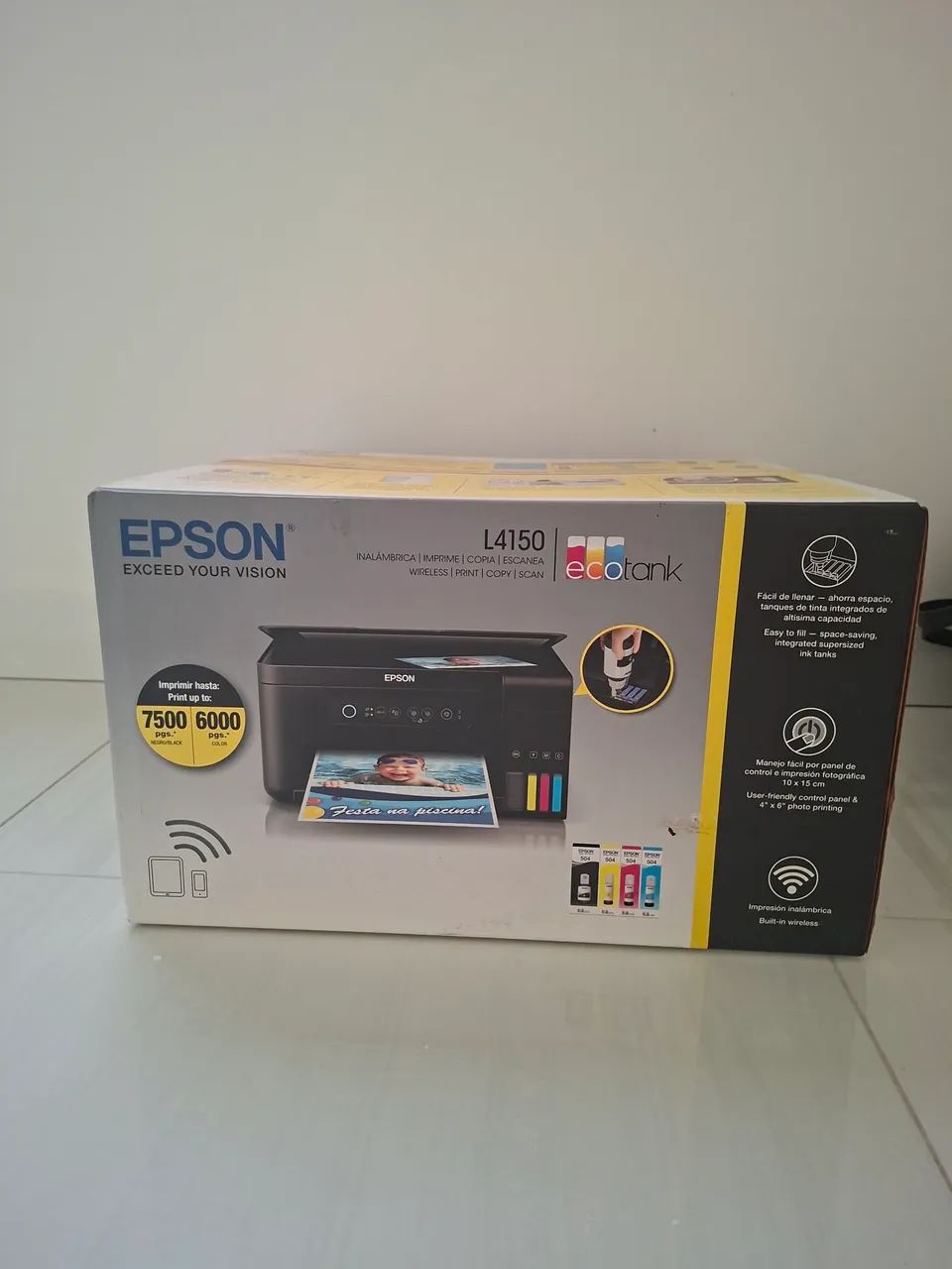 Vendo impressora nova Epson L4150