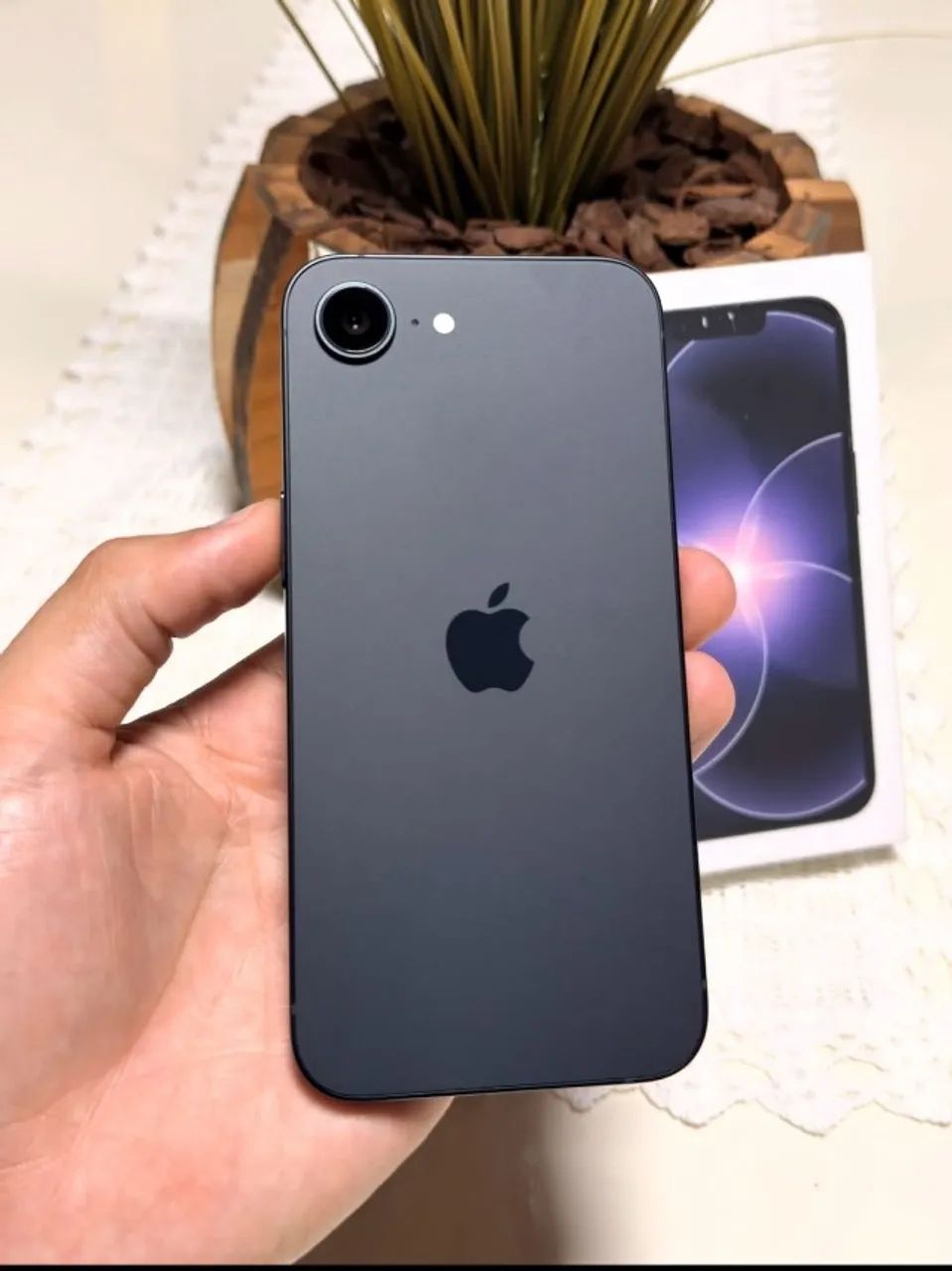 Iphone 17E 256/GB Preto Compacto Potente e com Garantia Apple
