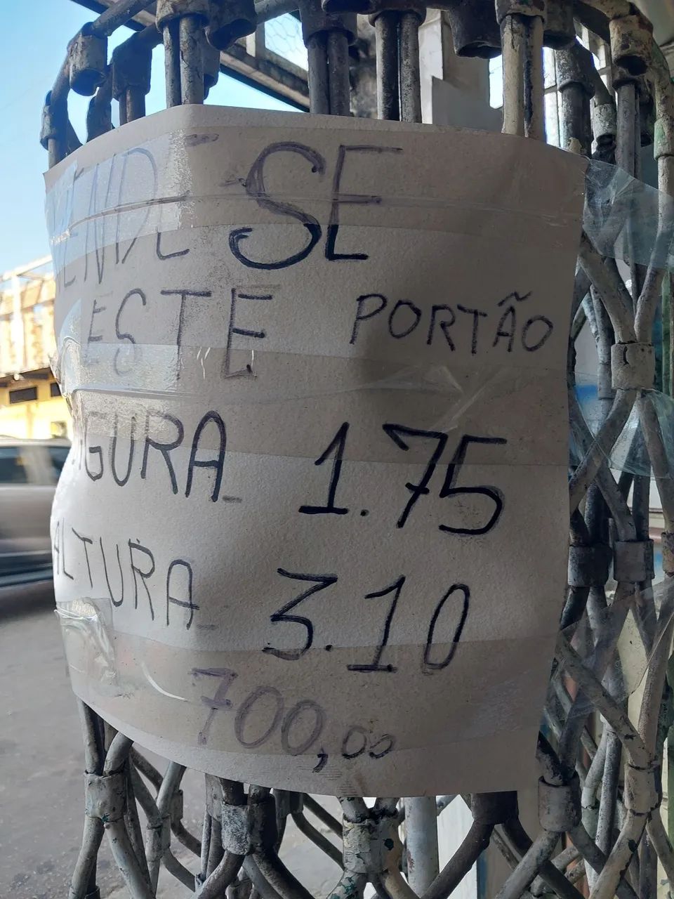 Portão de enrrolar de malha *  - Foto 3