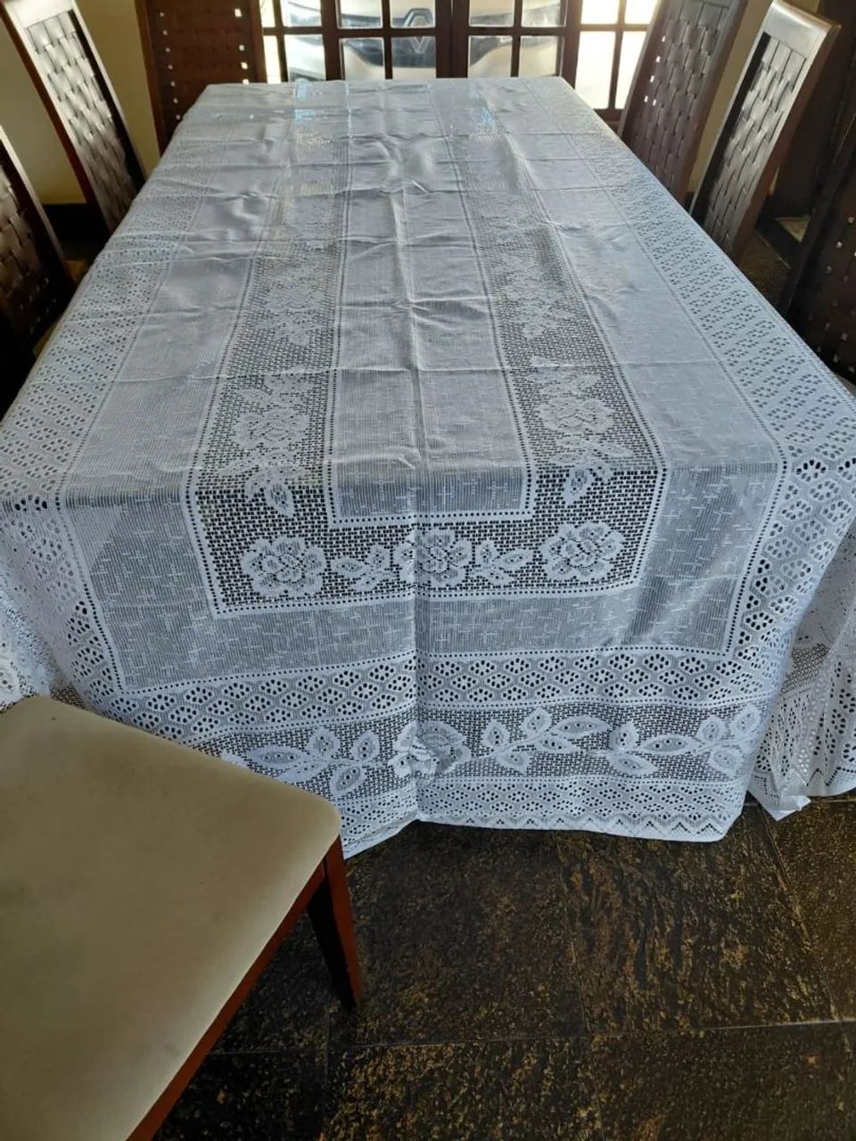 Toalha de mesa renda