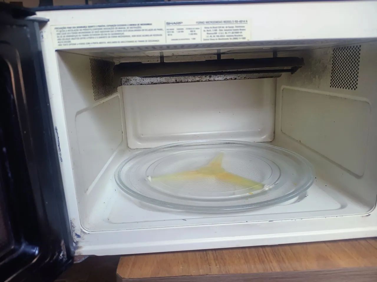 Microondas Sharp Carrossel II Microwave browner - Foto 2