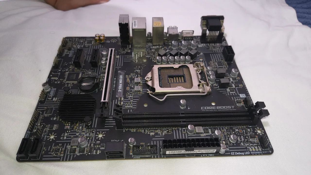 Placa Mãe MSI H510M PRO-E LGA 1200 (Com Defeito / Para Peças) - Foto 3