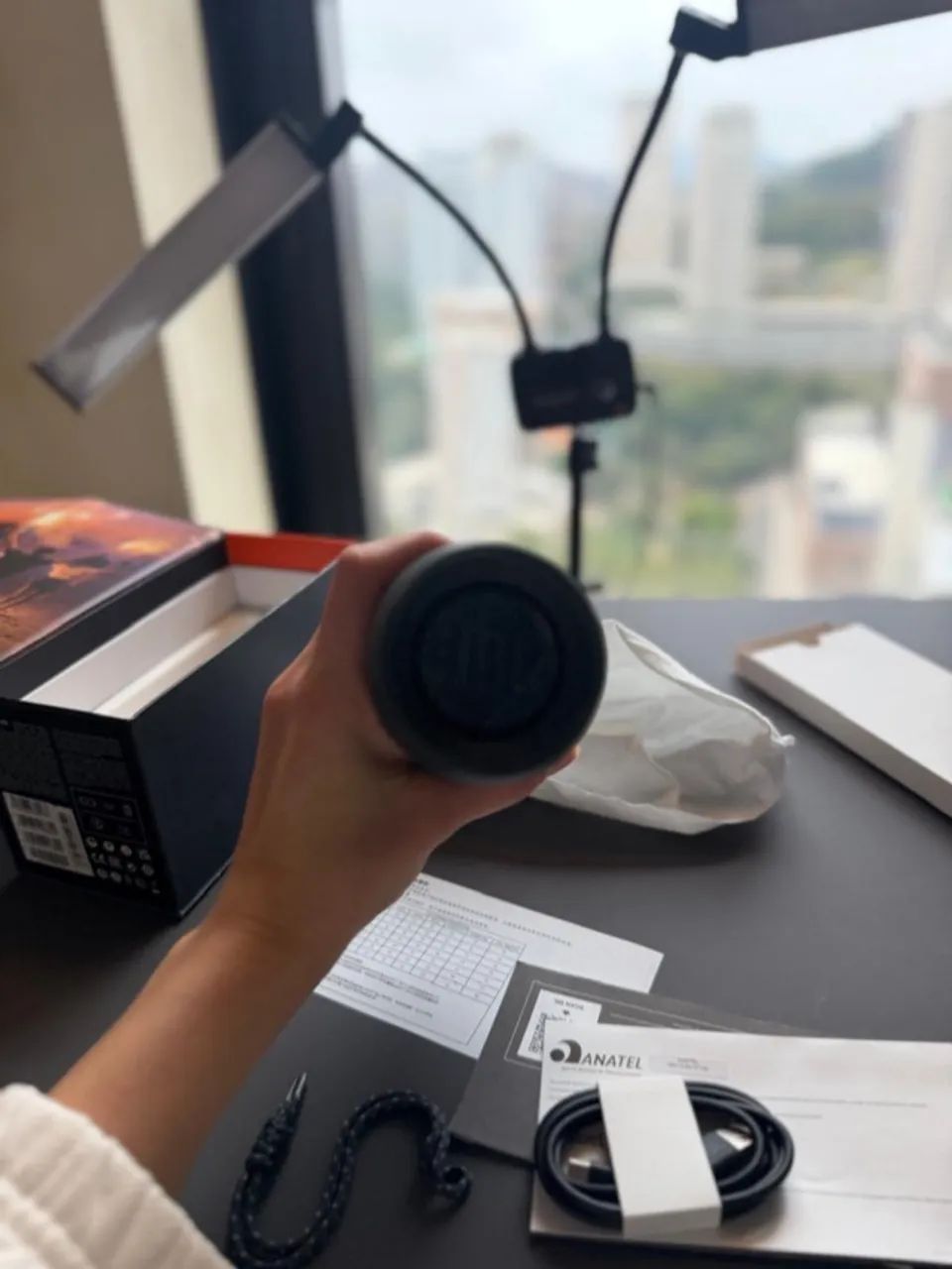 Caixa De Som Jbl Flip 2 Essential Portátil Bluetooth - Foto 3