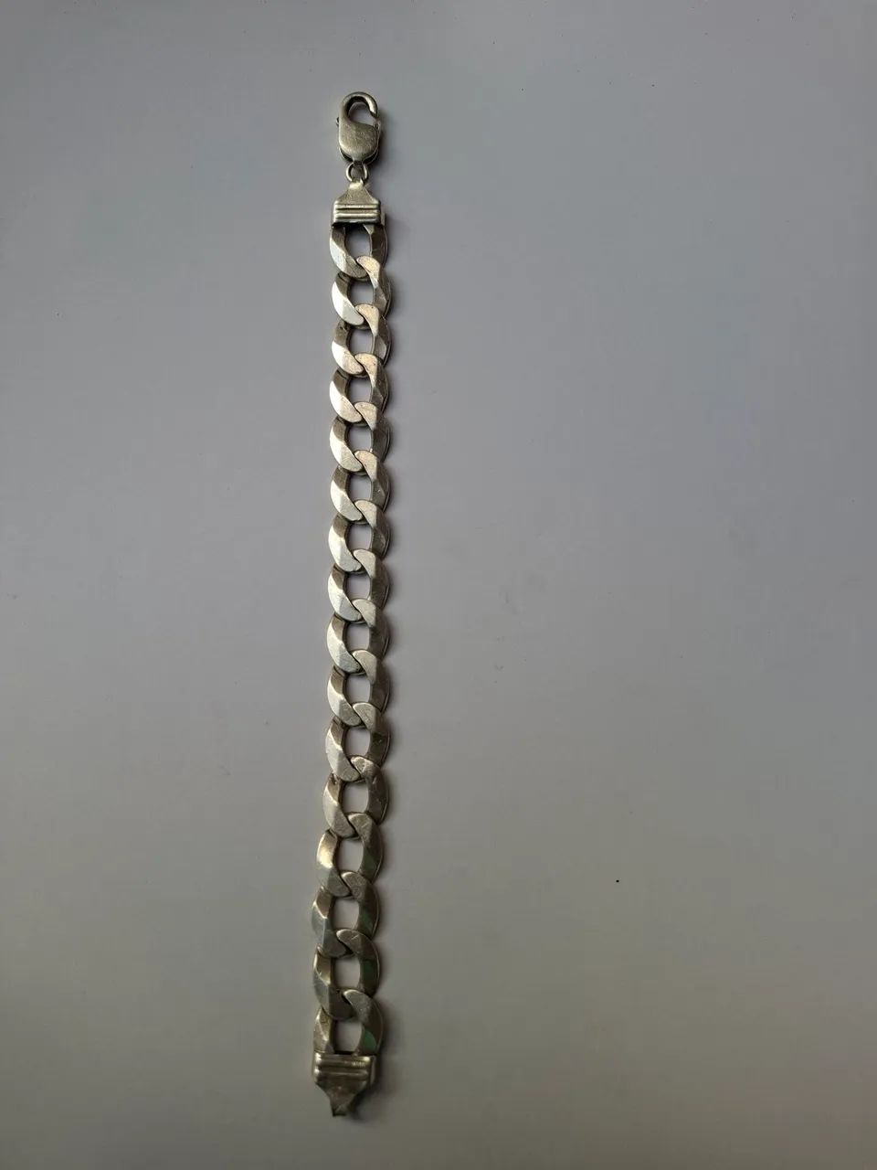 Pulseira prata 14mm - Foto 2