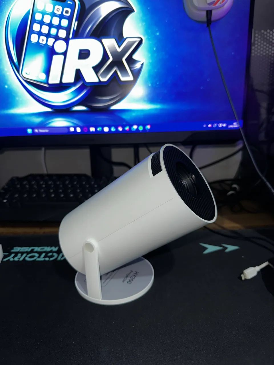 Projetor Hy-300 Branco - Foto 4