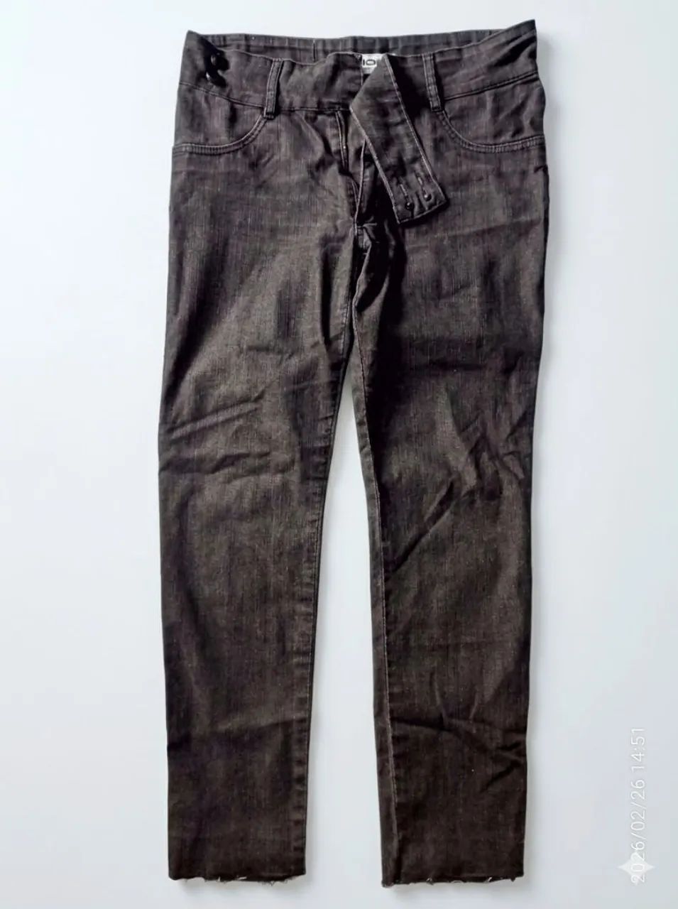 Calça Dardak Jeans Preta Feminina n° 42