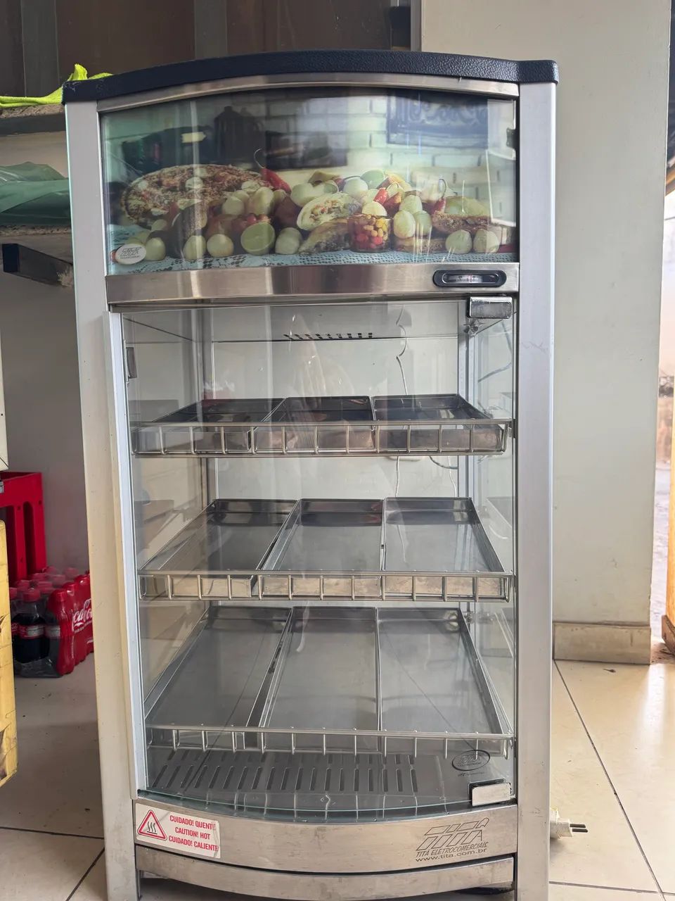 Estufa de salgado ou comida com 12 bandejas  - Foto 2