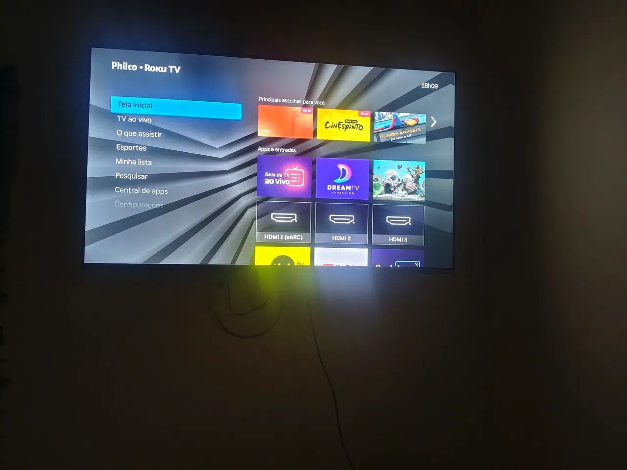 Tv smart 50 da Roku 