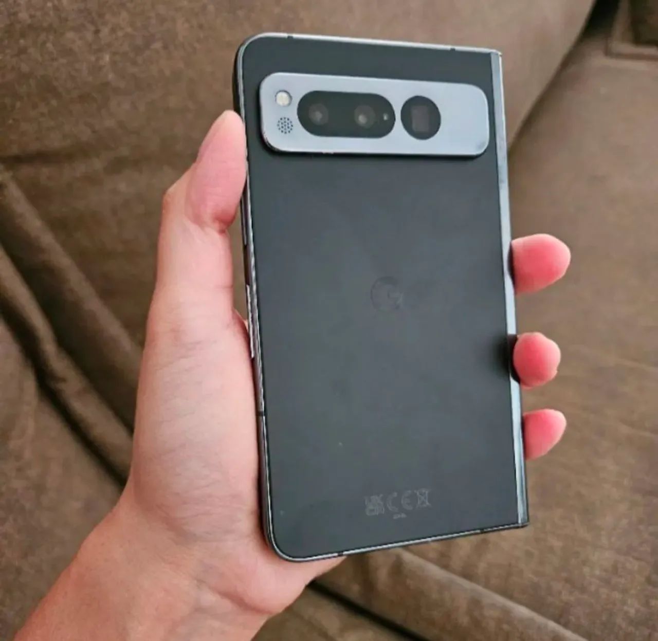 Google pixel fold 512gb tela de dentro quebrada - Foto 2