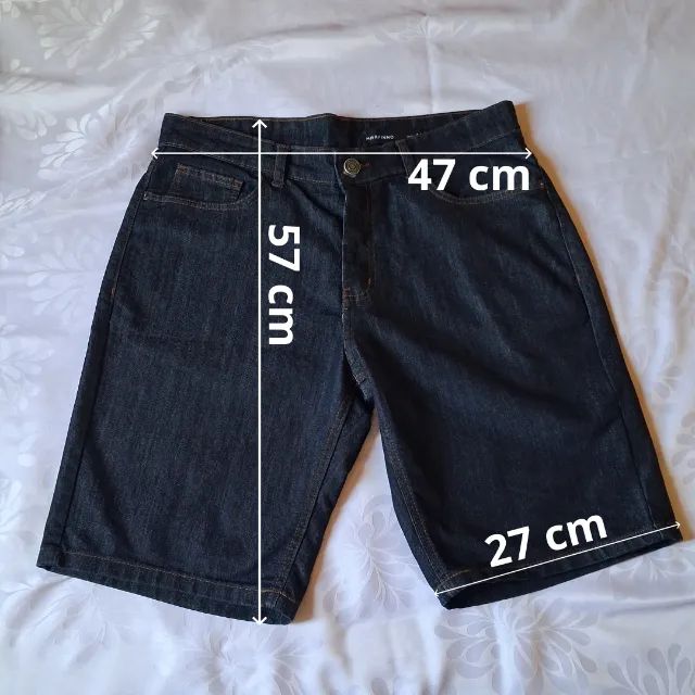 bermuda jeans masculina marfinno