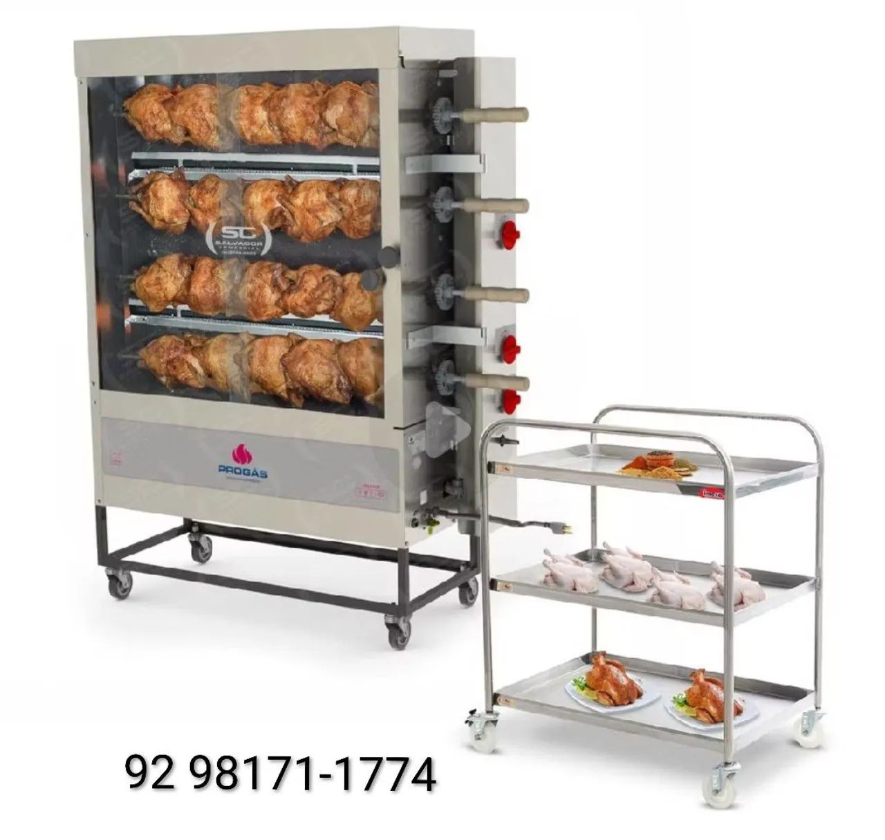 Máquina de assar frango + entrega à domicílio  - Foto 4