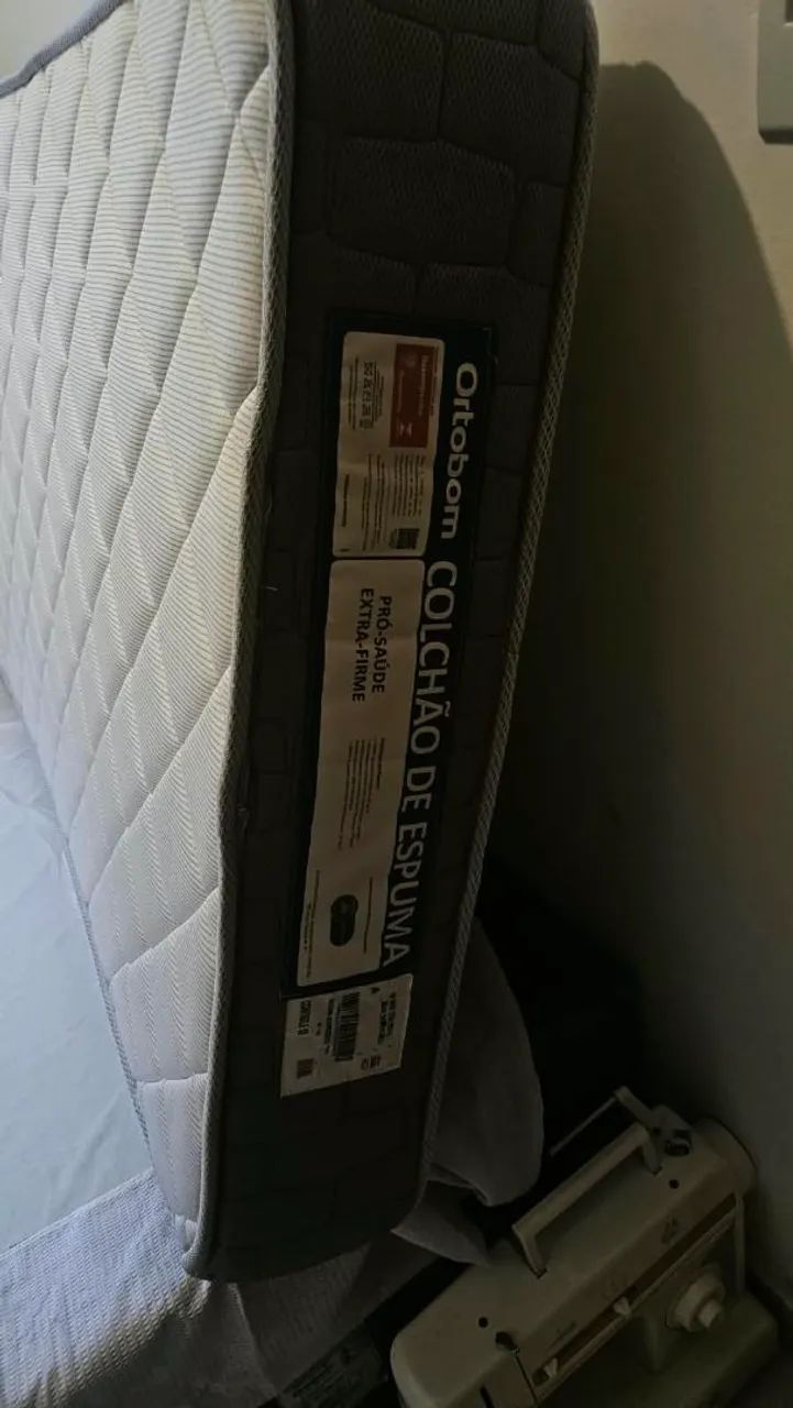 Cama e colchão Ortobom - Foto 4
