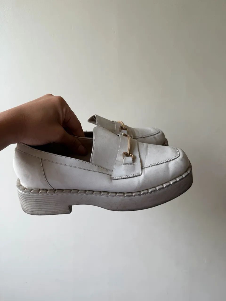 Mocassim off white  - Foto 4