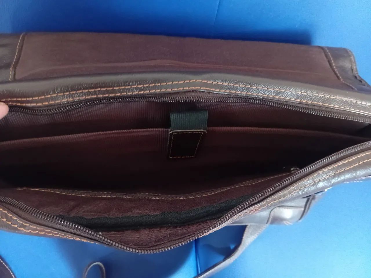 Bolsa de Couro Masculina  - Foto 4
