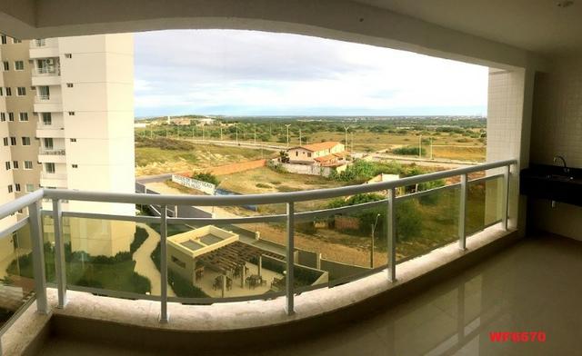 Living Resort, Santorini, 145m², 3 suítes, gabinete, 3 vagas, vista mar, lazer completo - Foto 9