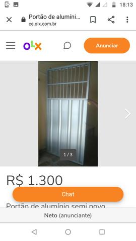 Portão de alumínio - Foto 2