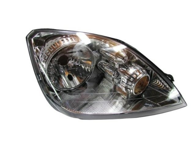 Farol Fiesta Hatch Sedan Cromado 2003 2004 2005 2006 Direito - Foto 2