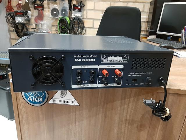 Amplificador 500rms voxman novissimo - Foto 4
