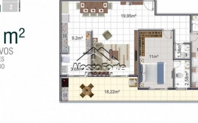 Apartamento Canto do Forte em Praia Grande - Foto 19