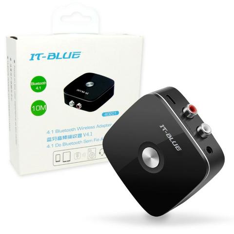 Receptor de Áudio Bluetooth V4.1 40201 It-Blue Rca Auxiliar P2 3.5 Som Smartphone Celular